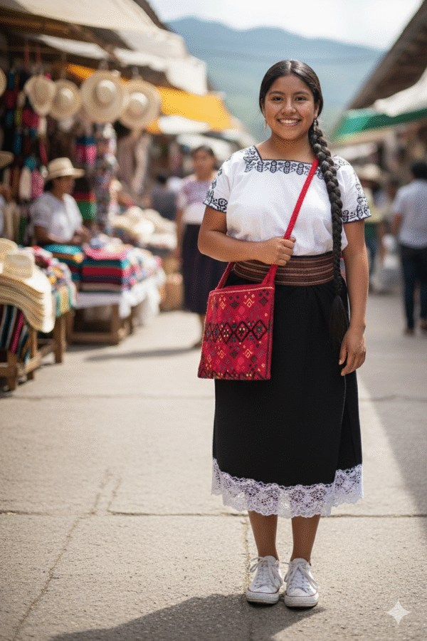 Bolsa con correa larga